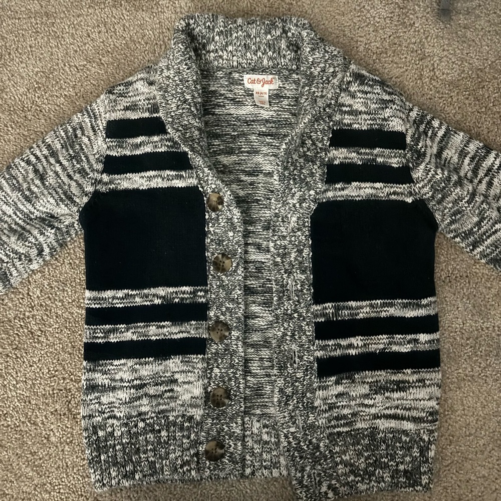 Boys Cat & Jack  Sweater Cardigan